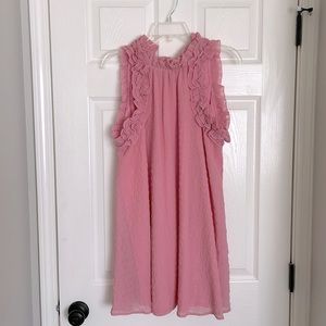Ruffle mini dress AURA - size S